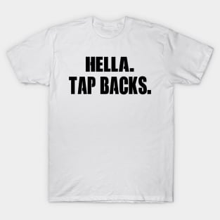 Hella Tap Backs Muscle Tank, Women's Cycling Tank, Spin Class, Women's Workout Top, Funny Cycling Tank, Women's Spinning Tank, Spin Top, Gym T-Shirt